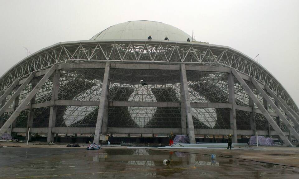 河池温泉馆网架工程